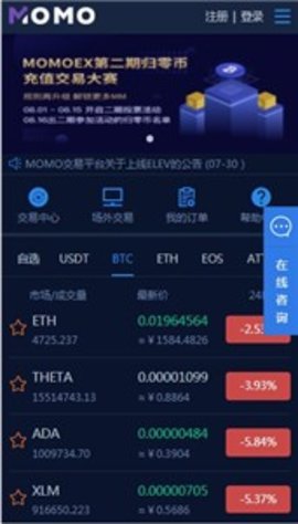 momoex交易所