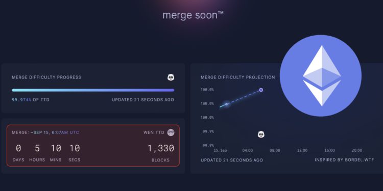 以太坊合并倒数5小时！彭博：ETH正彻底改变金融世界-第1张图片-币安app下载