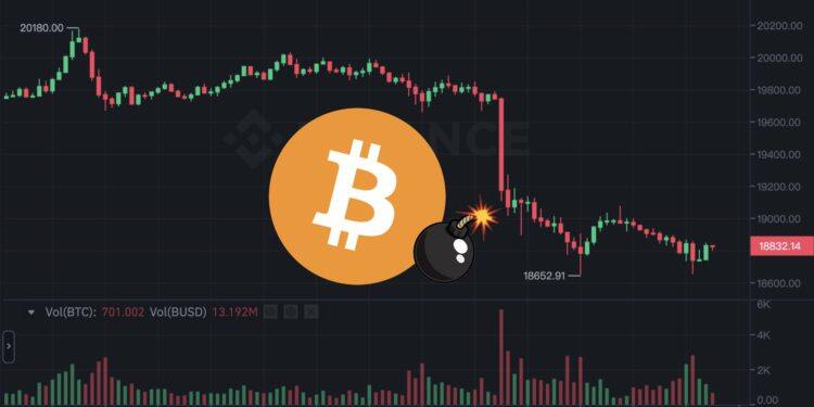 全网爆仓3.4亿美元！比特币急速跌破1.9万美元 以太坊跌穿1600-第1张图片-币安app下载