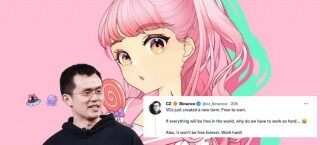 赵长鹏评价NFT项目DigiDaigaku的Free to Own：不会永久免费