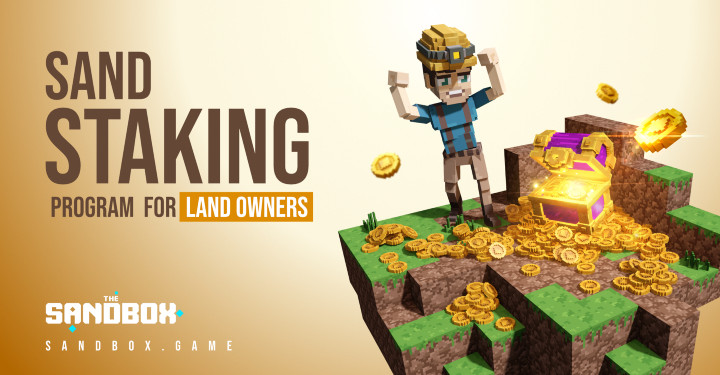 The Sandbox对土地持有者推SAND质押奖励 上线APR高达523%-第1张图片-币安app下载