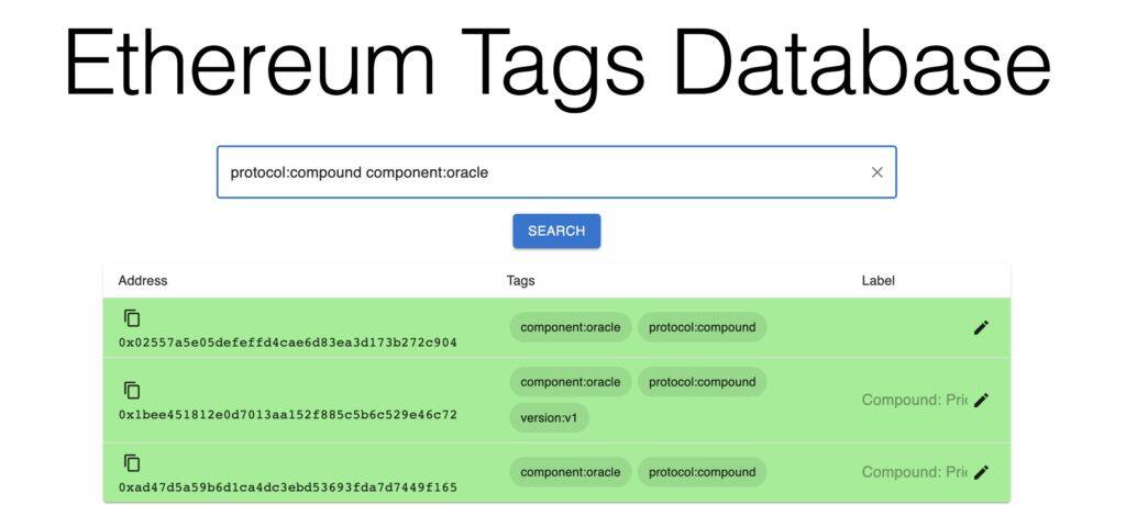以太坊地址搜索平台Ethereum Tags Database入门教学-第4张图片-币安app下载