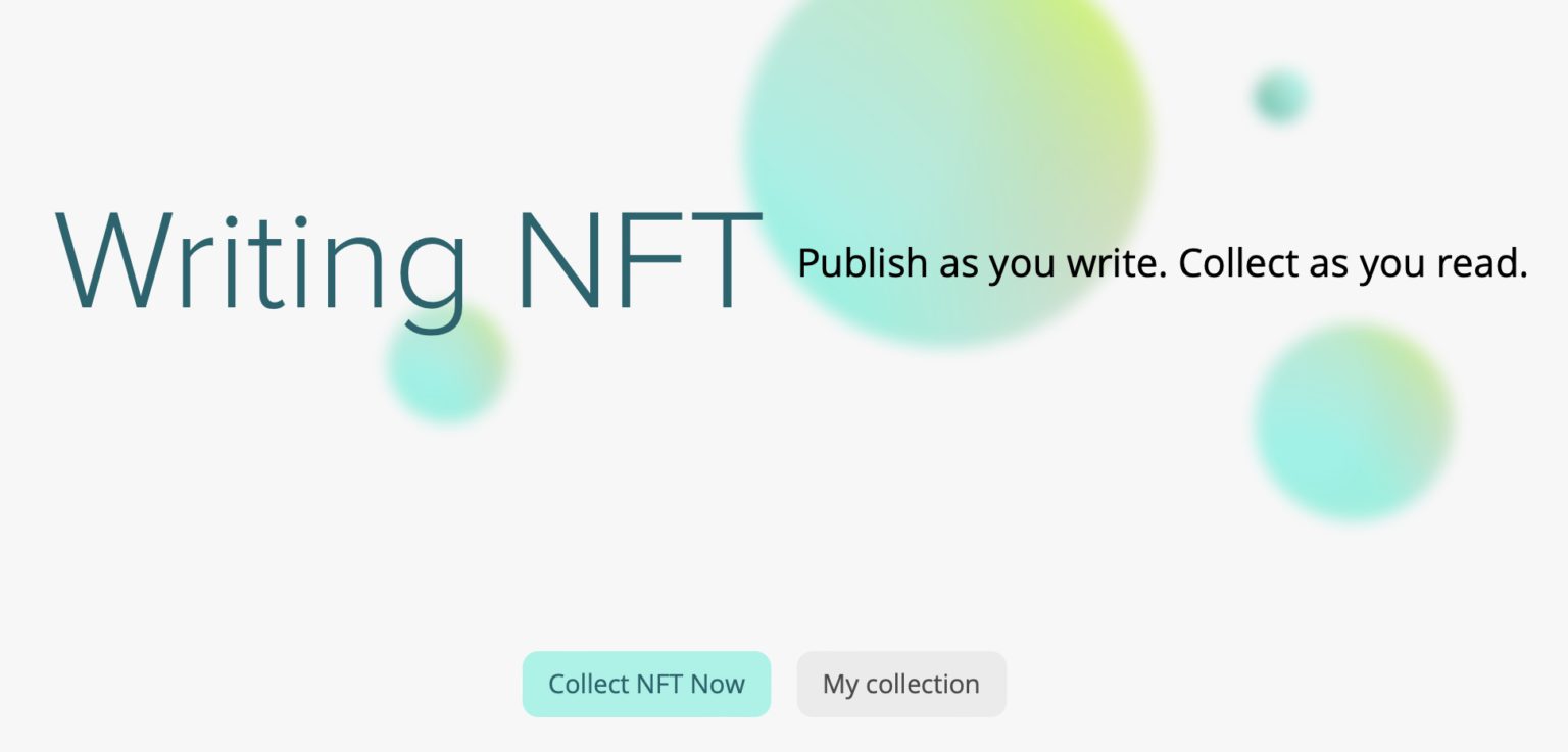 LikeCoin推Writing NFT计划！转文章为NFT收藏 推动去中心化出版-第3张图片-币安app下载