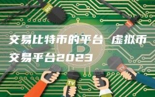 交易比特币的平台 虚拟币交易平台2023