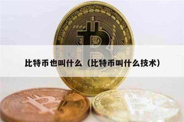 比特币也叫什么（比特币叫什么技术）-第1张图片-币安app下载