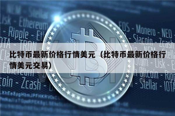 比特币最新价格行情美元（比特币最新价格行情美元交易）-第1张图片-币安app下载