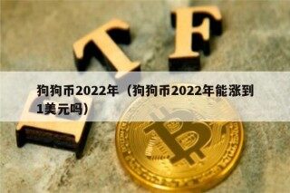 狗狗币2022年（狗狗币2022年能涨到1美元吗）
