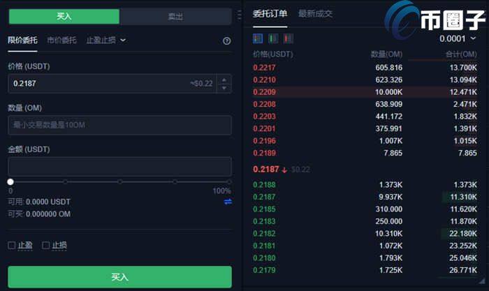 OM币怎么买？OM币交易所购买教程介绍-第4张图片-币安app下载