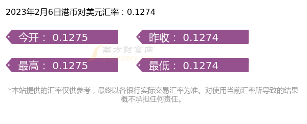 港币对美元汇率价格查询(2023年2月6日)-第1张图片-币安app下载 港币对美元汇率价格查询(2023年2月6日)-第1张图片-币安app下载