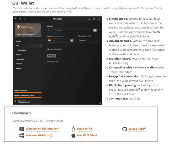 门罗币(MONERO)钱包生成超详细教程-第2张图片-币安app下载