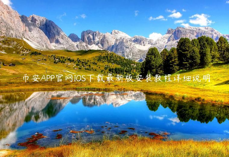 binanceAPP官网IOS下载最新版安装教程详细说明-第1张图片-binanceapp官网下载下载